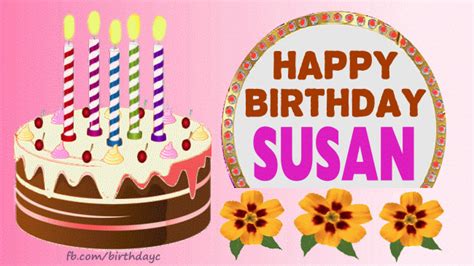 Happy Birthday Susan Image 