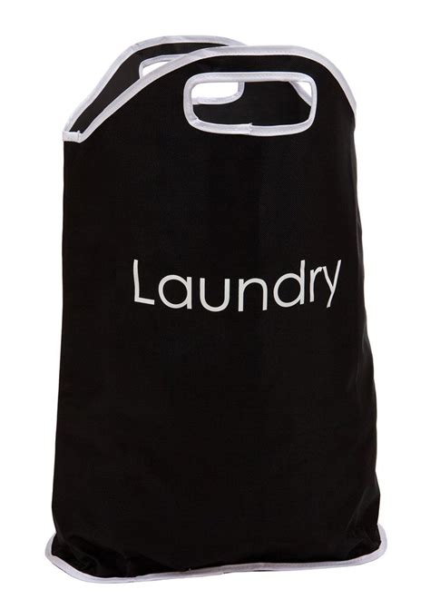 Maturi Polyester Laundry Bag With White Writing And