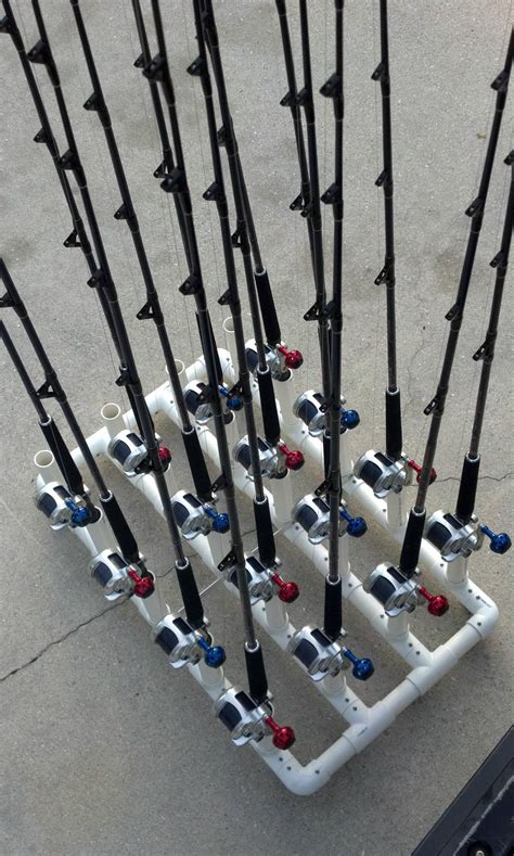 Pvc Fishing Rod Holder Ideas Diy Fishing Rod Storage Rod Rack Fish My