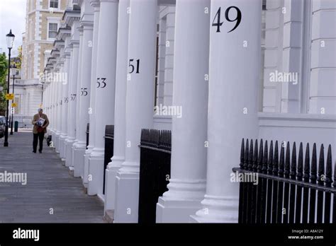 Onslow gardens with mansion houses housing one of the most expensive