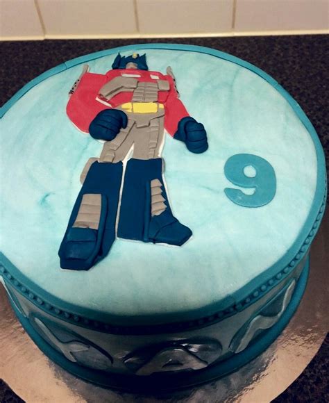 Optimus Prime Transformer Birthdaycake Transformers Optimus Prime How