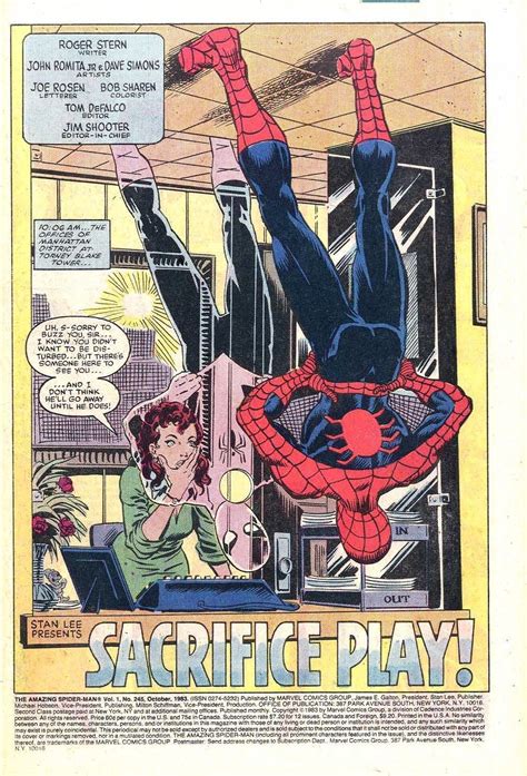 Panel Of The Day 1068 Splash Page Sunday Spider Man Crawlspace