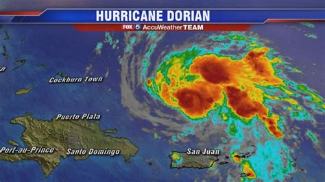 Hurricane Dorian Heads For Florida After Brushing Caribbean Islands Fox 5 Dc