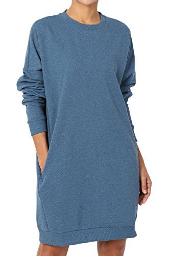 Nutexrol Womens Thickening Long Fleece Sweatshirt String Hoodie Dress