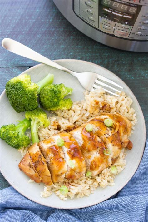 This dump and start instant pot honey garlic chicken recipe is juicy, tender, sweet and savory with delicious honey and garlic sauce. Honey Garlic Instant Pot Chicken Breasts | Instant pot ...