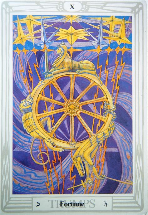 Depending on the nature of the reading and the cards appearing in the present and future positions, this event could. Thoth Fortune Tarot Card Tutorial - Esoteric Meanings