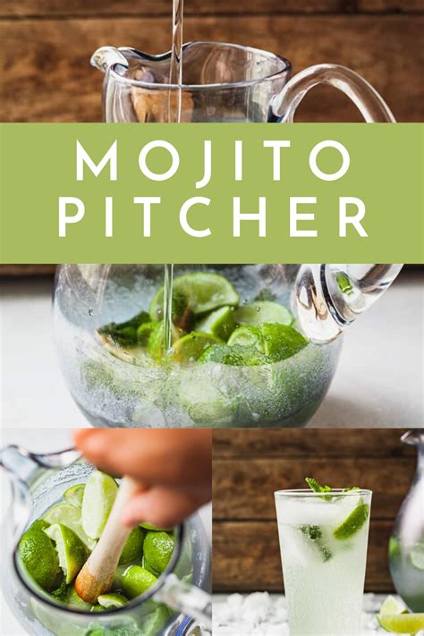 This Mojito Pitcher Is A Refreshing Drink Option For Parties All Year Round Its A Classic Mint