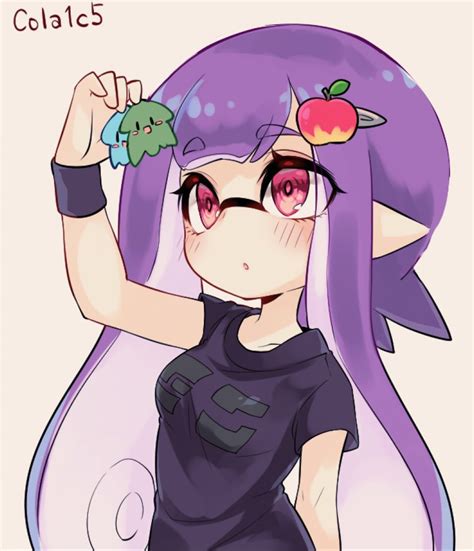 Inkling Player Character And Inkling Girl Splatoon Drawn By Conomi C5