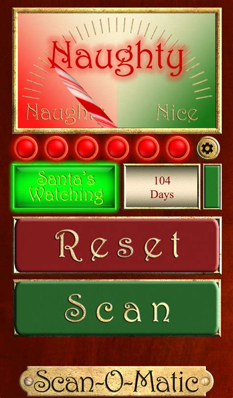 Santa S Free Naughty Or Nice Scan O Matic Amazon Com Appstore For Android