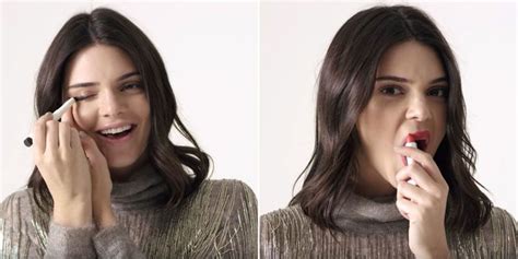 Watch Kendall Jenner Totally Fail The No Mirror Makeup Challenge