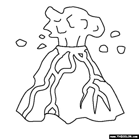 Pompeii Coloring Page