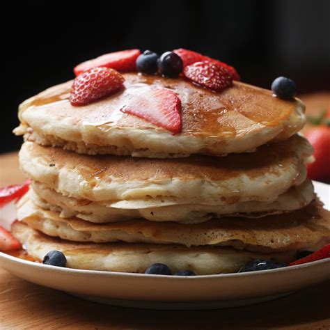 The Fluffiest Vegan Pancakes Recipe By Maklano