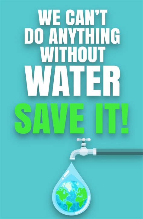 Everyday Water Saving Tips Save Water Water Conservation Slogans