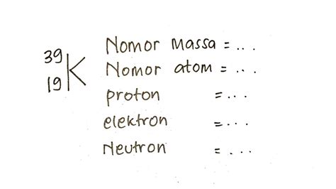 Cara Menentukan Jumlah Proton Elektron Neutron Kimia Sma Kelas X