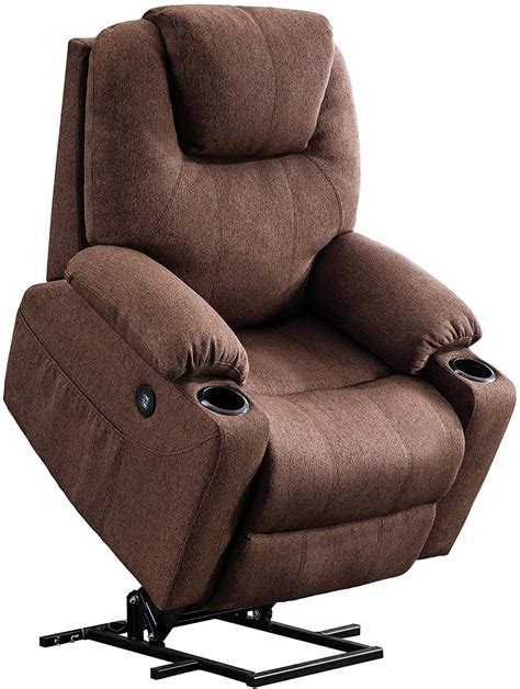 Mcombo Electric Power Lift Recliner Chair Sofa With Massage And Heat For Elderly 3 Positions 2