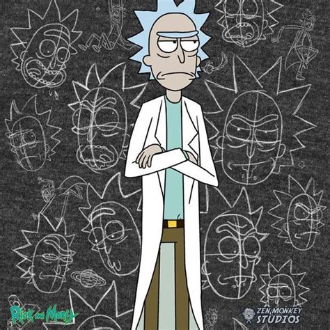 Rick From Rick And Morty Is Quite The Character With This Shirt Youll