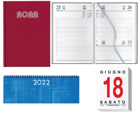 Agende E Blocchi Calendario 2022 Cartoleria Del Porto