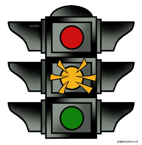 Yellow Traffic Light Clipart Best