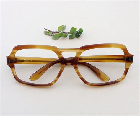 50 S Men S Eyeglasses Vintage Sferoflex Oversized