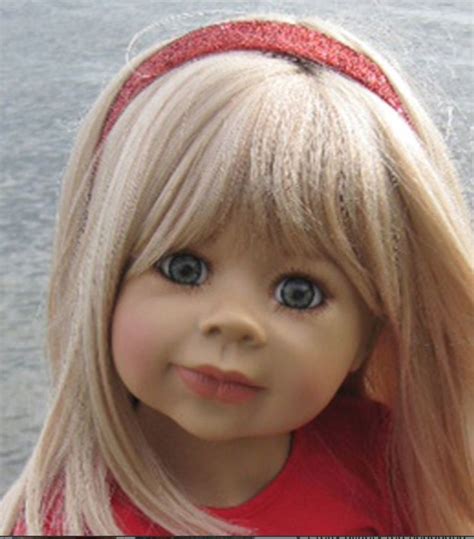 Masterpiece Doll Cutie Patootie By Monika Levenig Blonde With Brown