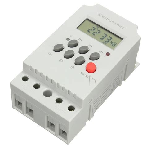 Kg316t Ii Programmable Timer Digital Time Switch Lcd Micro Computer