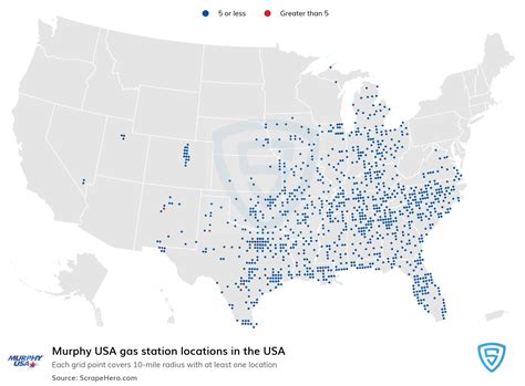 List Of All Murphy Usa Gas Station Locations In The Usa Scrapehero