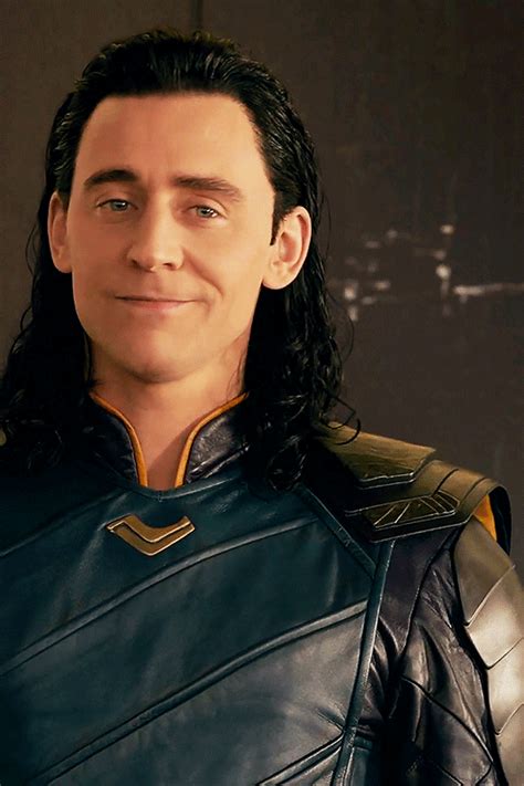 Loki Smirk Gif