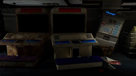 Abandoned Arcade In Props Ue Marketplace