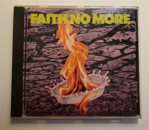 The Real Thing By Faith No More Cd 1989 Etsy