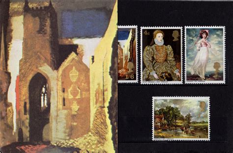 British Paintings 1968 Collect Gb Stamps