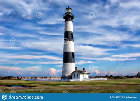 Outer Banks Bodie Island Lighthouse 50 Shorter Than Its Neighbor