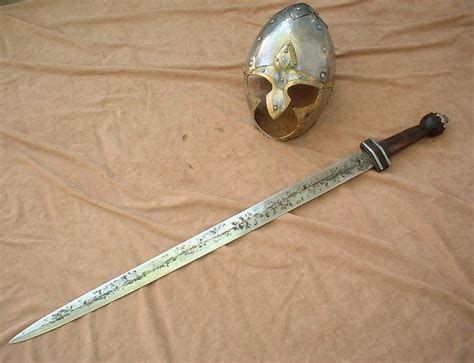 Roman Gladius Cavalry Spatha Entirely Hand Forged From Virgin 5160