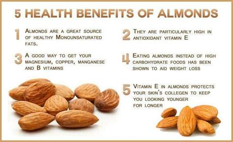 5 Health Benefits Of Almonds Health Benefits Of Almonds Almond