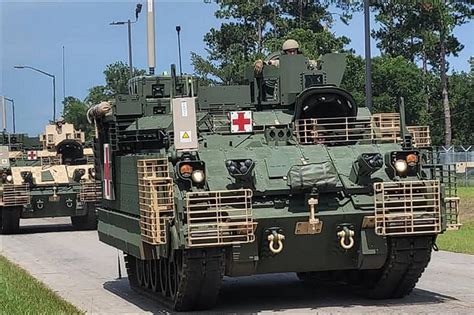 Us Army 2nd Battalion 69th Armor Regiment Receives Its First Ampv
