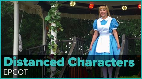 Socially Distanced Disney Character Meet And Greets At Epcot Walt