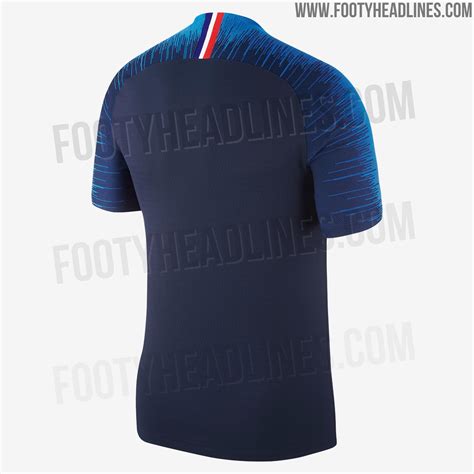 Customise with official shirt printing. France 2018 World Cup Home Kit Revealed - Footy Headlines