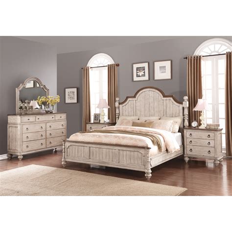 Flexsteel Wynwood Collection Plymouth King Bedroom Group Turk