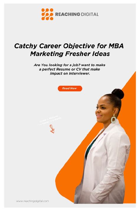 107 Catchy Career Objective For Mba Marketing Fresher Ideas