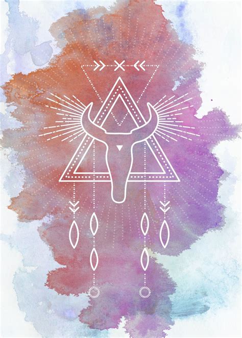 Tribal Symbol 2 Poster By Mcashe Art Displate