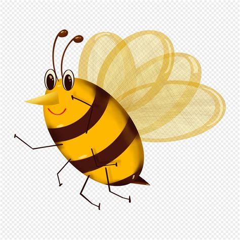 Gambar Tangan Lebah Serangga Kartun Png Grafik Gambar Unduh Gratis