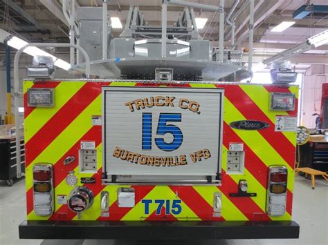 Bvfds New Ladder Truck Progress Burtonsville Volunteer Fire Department