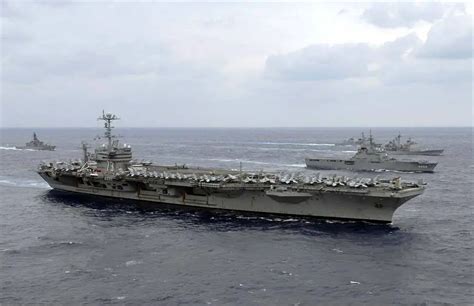 Us Navy Uss George Washington Aircraft Carrier Achieves Significant