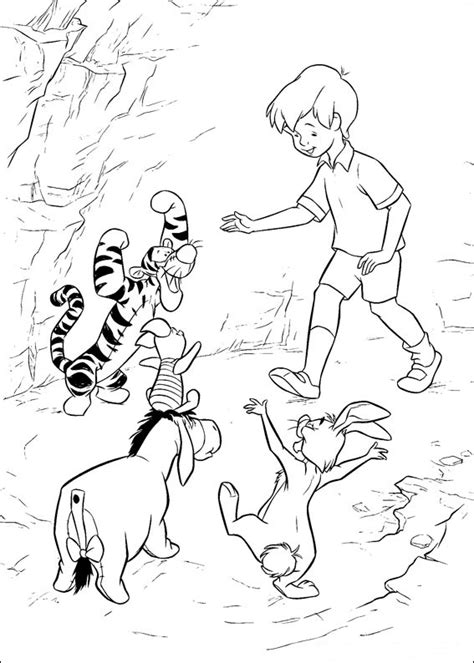 Best Ideas For Coloring Winnie The Pooh Christopher Robin Coloring The Best Porn Website
