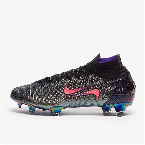 The white and photo blue coloring just add to the awesomeness that these shoes already are. Nike Mercurial Superfly VII Elite FG Mbappé x Lebron - Black/Flash Crimson/Fierce Purple - Firm ...