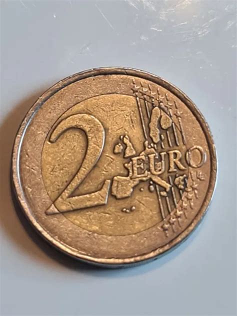 2 Euro Coin France 2001 Rare Error 60000 Picclick