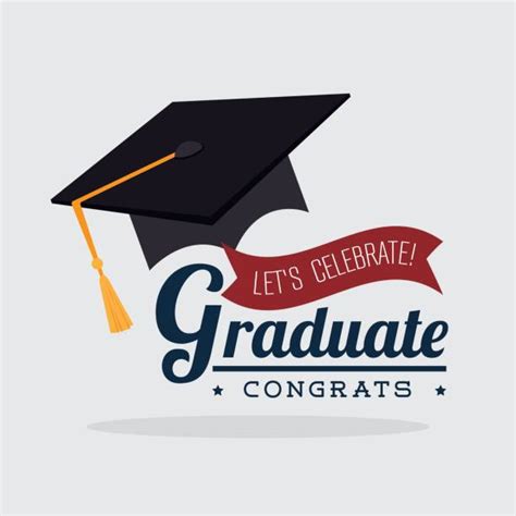 Best High School Graduation Congratulations Illustrations Royalty Free