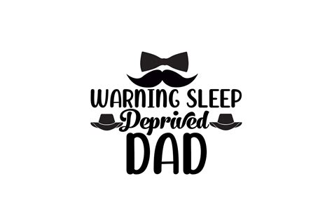 Warning Sleep Deprived Dad Graphic By Designstore22 · Creative Fabrica