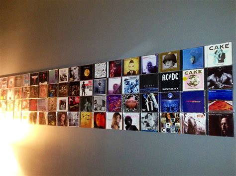 Check spelling or type a new query. CD Wall Art...attach the cases with 3M adhesive strips. you could either use CD-Wall products ...