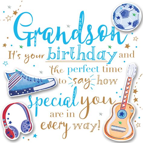 Handmade Birthday Cards For Grandson Printable Templates Free