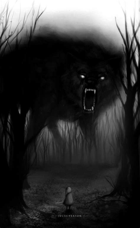 The Ghost Of A Wolf Arte Horror Horror Art Ghost Wolves Shadow Wolf